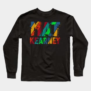 vintage color Mat Kearney Long Sleeve T-Shirt